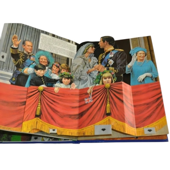 The Royal Family (Princess Diana) Pop-Up Book by Patrick Montague Smith 1984 - Picture 7 of 8